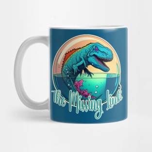 The Missing Link | Funny T-Rex Darwin Evolution Hybrid Animal Mug